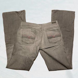 Citizens of Humanity CoH Gray Ingrid Flare Jeans Concord #198 Stretch